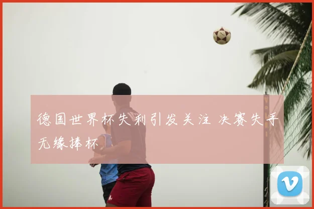 德国世界杯失利引发关注 决赛失手无缘捧杯