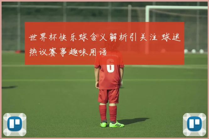 世界杯快乐球含义解析引关注 球迷热议赛事趣味用语