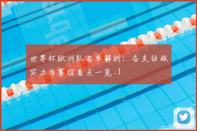 世界杯欧洲队名单解析：各支劲旅实力与赛程看点一览_1